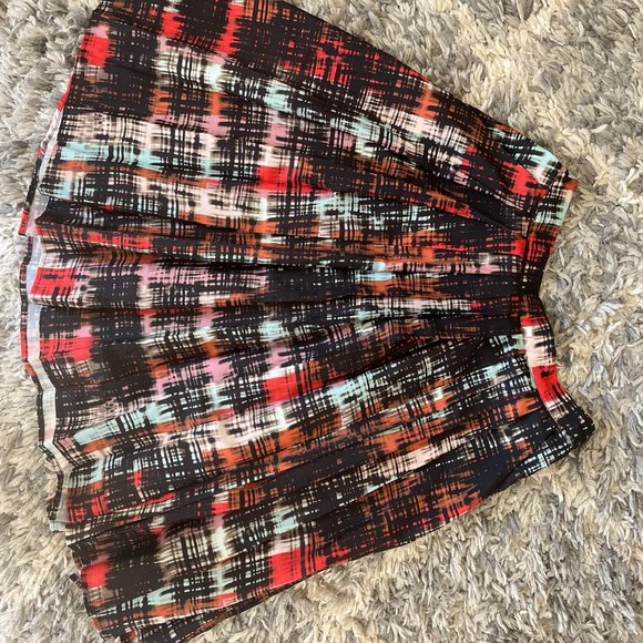 Anthropologie - Fynn&Rose - Autumn Colors - Pleated Midi Skirt w/Pockets - Picture 3 of 4